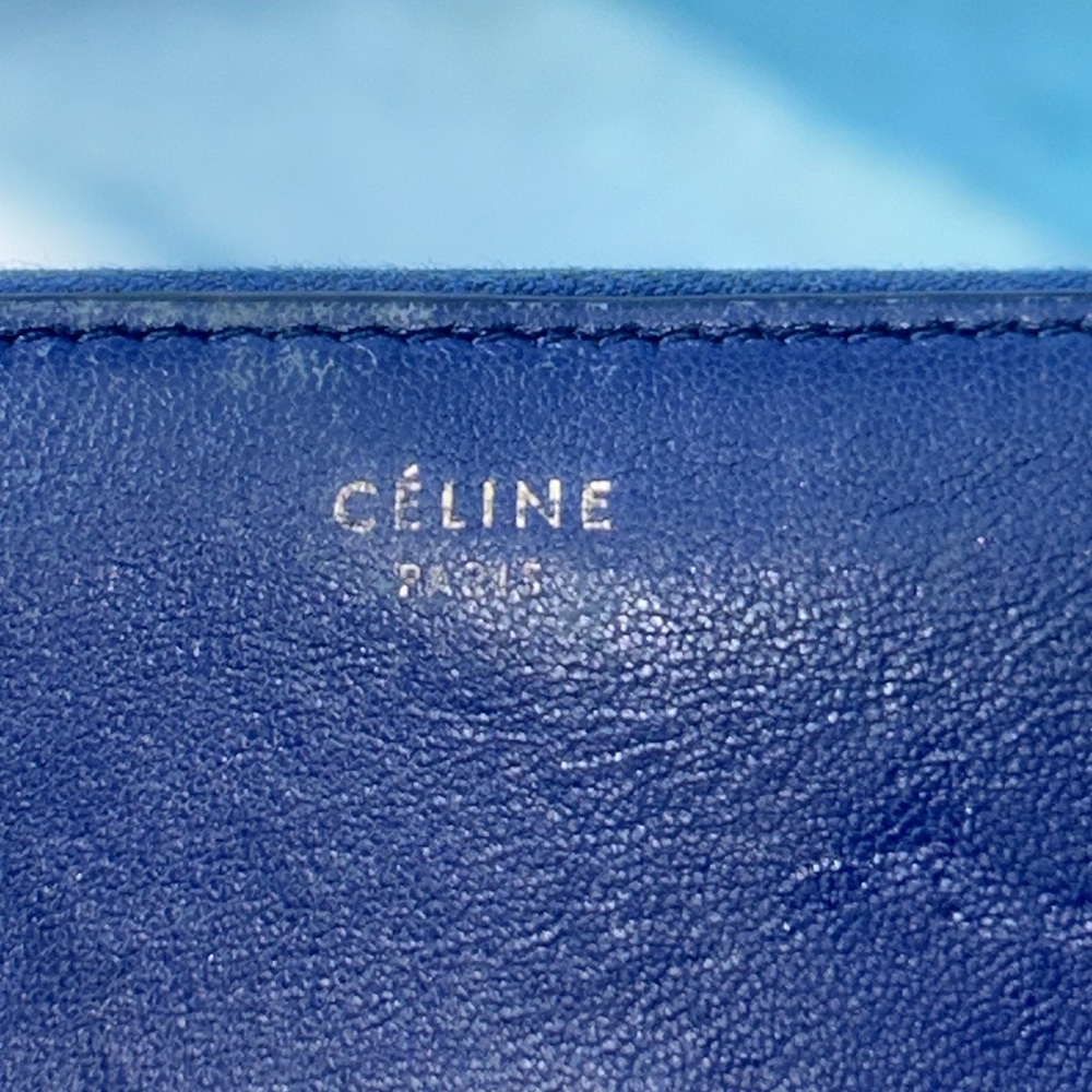 Celine Large Zip Around Multifunction Bicolor Lea… - image 2